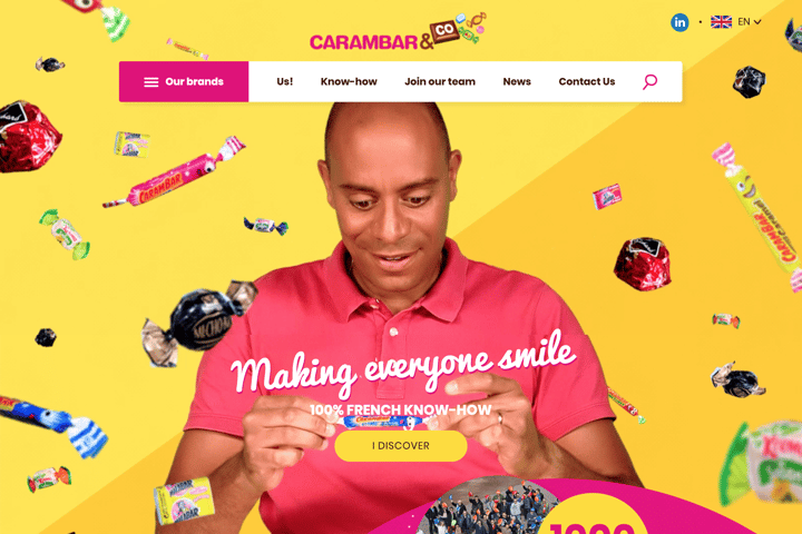 Carambar & Co website preview